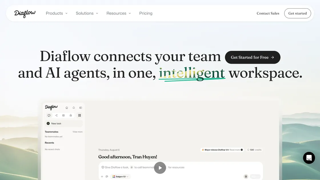 Diaflow: All Your AI Subscriptions Together